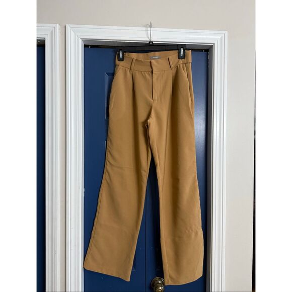 Maurices Stretch Dress Pants Camel Size 2 Short - Picture 1 of 5